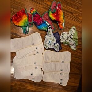 Best Bottom Diapers, 5 Covers, 11 Inserts